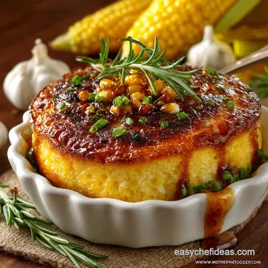 The Ultimate Silky Sweet Corn Pudding Recipe with Fresh Corn Recipe Card