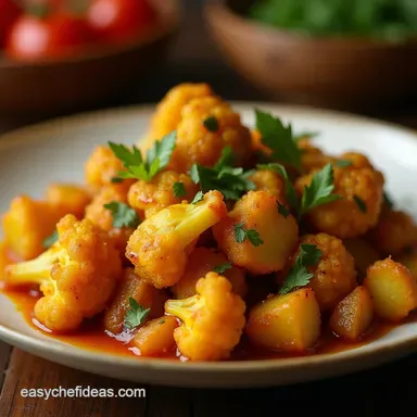 The Best Aloo Gobi Matar Recipe Easy Dhaba Style Recipe Card