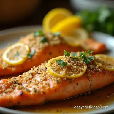 Simple Baked Rainbow Trout with Zesty Lemon Dill Recipe Card