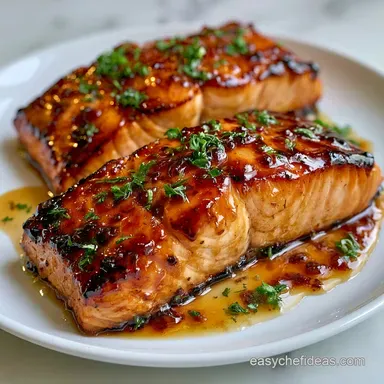 Simple Fresh Salmon Glaze in 20 Minutes Recipe Card