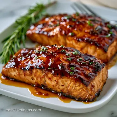 Simple Fresh Salmon Glaze in 20 Minutes