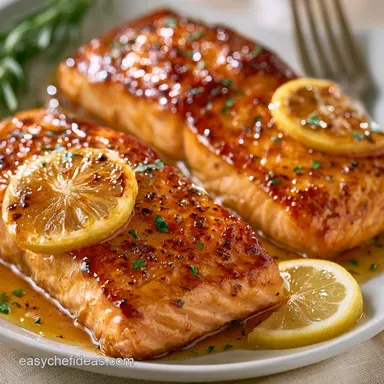 Simple Lemon Salmon Glaze in 17 Minutes