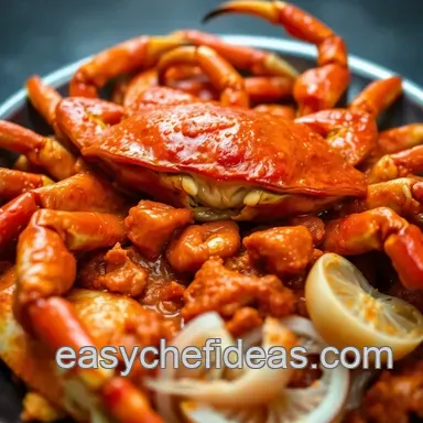 Delicious Singaporean Chili Crab: A Fiery Feast for Friends & Family Recipe Card
