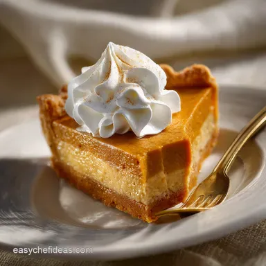 Skinny Pumpkin Pie: The Light Luscious Low-Calorie Fall Dessert Recipe Card