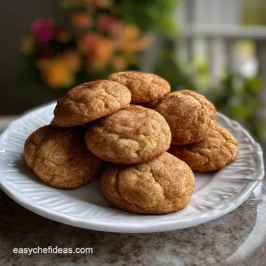 Skinny Whole Wheat Snickerdoodles: Crispy Crust, Pillowy Center Recipe Card