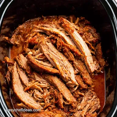 Crockpot BBQ Pulled Pork FallApart Tender Easy