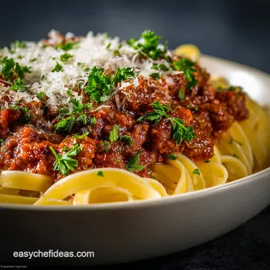 Slow Cooker Bolognese Sauce: Deep Rich Ragu, Easy Crock Pot Dinner