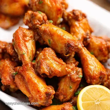 Slow Cooker Lemon Pepper Wings Game Day Done Easy Recipe Card