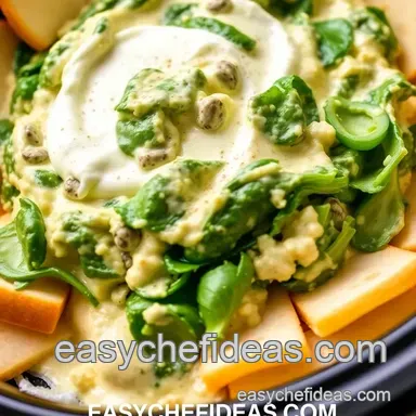 How to Make Slow Cooker Spinach Dip - Creamy & Delicious for Every Gathering! Recipe Card