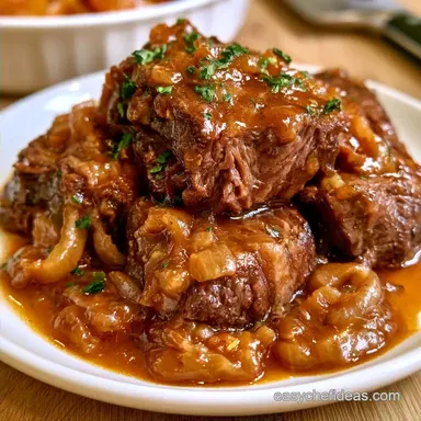 Slow Cooker Top Round Roast for 6 People