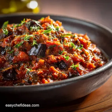 Eggplant and Tomato Sauce Rustic SlowSimmered Ragu Recipe