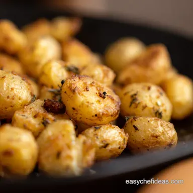 My GoTo Crispy small potatoes HerbRoasted Bliss Recipe Card