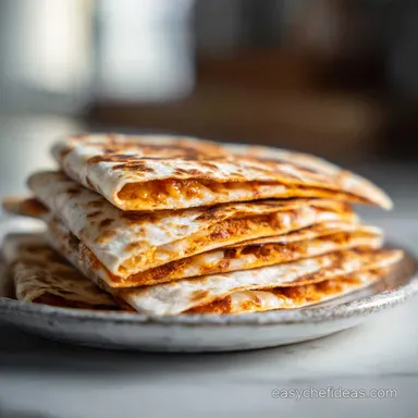 Smashburger Quesadillas Recipe for 4 Servings Recipe Card