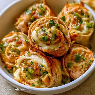 Jalapeño Turkey Pinwheels: Party-Ready Recipe Card