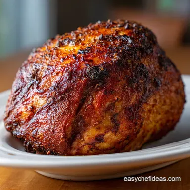 Smoked Turkey Recipe for 12 Servings Recipe Card