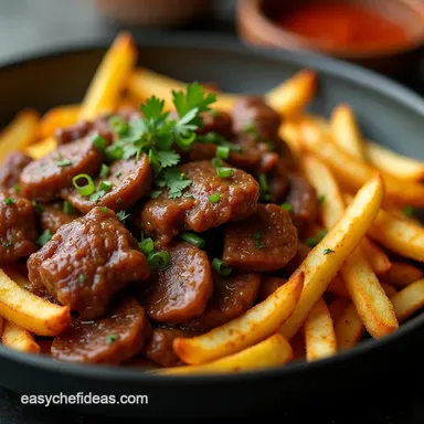 Smoky Lomo Saltado RestaurantStyle Peruvian Beef StirFry Recipe Card