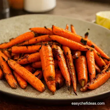 Smoky Sweet Grilled Carrots HoneyLime BBQ Bliss Recipe Card