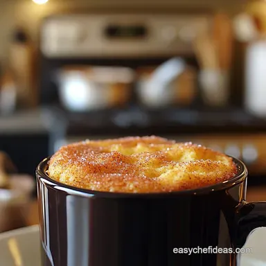 Snickerdoodle Mug Cake Recipe Ready in Just 2 Minutes