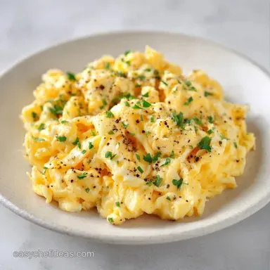 Soft Scrambled Eggs Recipe in 8 Minutes Recipe Card
