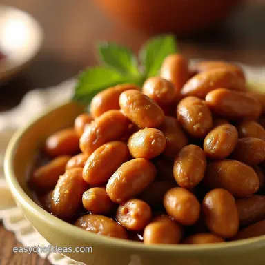 Easy Slow Cooker Boiled Peanuts Southern Salty Snack Recipe Card