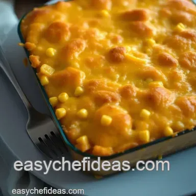 Ultimate Paula Deen Cornbread Casserole: A Cozy, Delicious Classic! Recipe Card