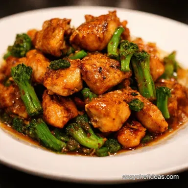 Easy Black Pepper Chicken Recipe Speedy Weeknight StirFry Recipe Card