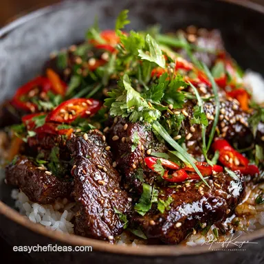 Korean Inspired Beef Bowls Fast Weeknight Recipe Ready in Under an Hour Recipe Card