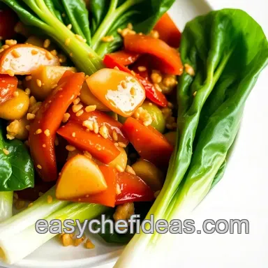 How to Cook Bok Choy: Speedy Sesame Ginger Stir-Fry Recipe Card