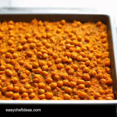 Easy Sweet Potato Meals Spiced Chickpea Traybake Recipe Recipe Card