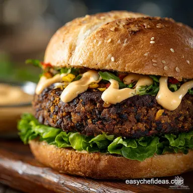 Spicy Black Bean Burgers with Chipotle Mayonnaise: Never Mushy Recipe