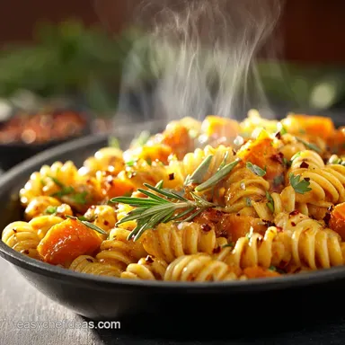 Spicy Butternut Squash Pasta: Silky, Smoky Autumn Comfort Recipe Recipe Card