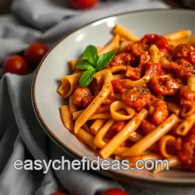 Easy Spicy Penne all'Arrabbiata: My Go-To Italian Comfort Dish Recipe Card