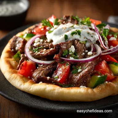 Gyro: Make the Best Lamb Gyros Meat at Home (Spit-Free!) Recipe Card