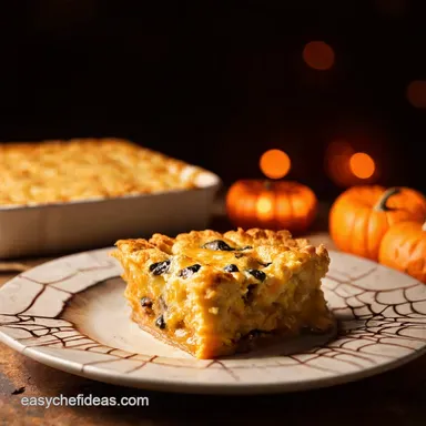 Spooky Spiderweb Shepherds Pie Halloween Dinners Sorted Recipe Card