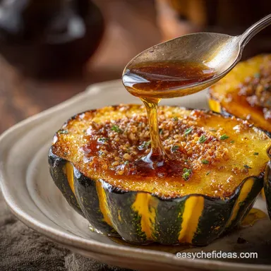 FailProof Baked Acorn Squash with Brown Sugar and Butter Glaze Recipe Card