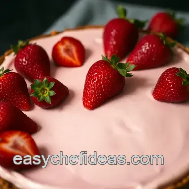 Strawberries and Cream Dream: My Best Strawberry Cheesecake Recipe Card