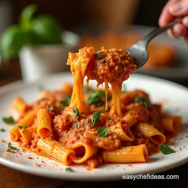 Sunday Supper Resep Pasta Baked Ziti Family Favorite Recipe Card