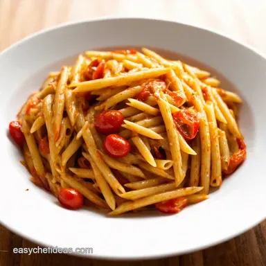 SunKissed Summer Pasta My Quick Cherry Tomato Recipe Recipe Card