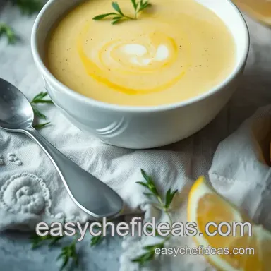 Avgolemono Soup Recipe: A Taste of Greek Sunshine! Recipe Card