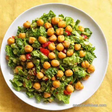 Sunshine on a Plate My Mediterranean Chickpea Salad Recipe Recipe Card