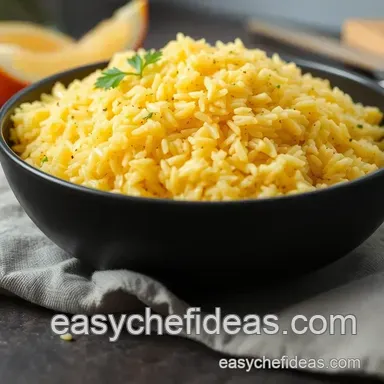 Sunshine Yellow Rice: Easy One-Pot Recipe! Recipe Card