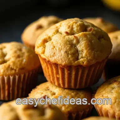 Super Simple Banana Muffins Recipe Easy: A Wholesome Treat in a Jiffy! Recipe Card