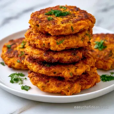 Sweet Potato Fritters: Crispy and Golden Recipe Card