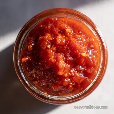 Sweet & Spicy Tomato Jam Recipe: Summer in a Jar! Recipe Card