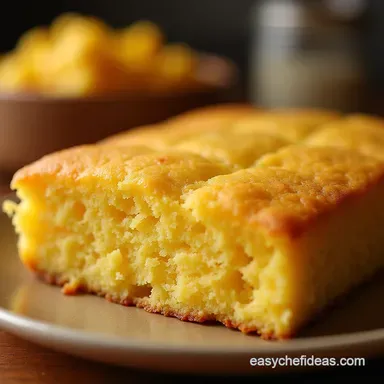 Best Sweet Cornbread Recipe Tender Buttery From Scratch Recipe Card