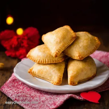 Sweetheart Hand Pies Easy Valentines Snacks Recipe Recipe Card