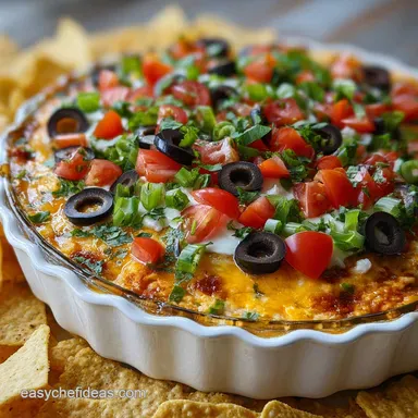 Seven Layer TexMex Dip Ready in 20 Minutes: Crispy