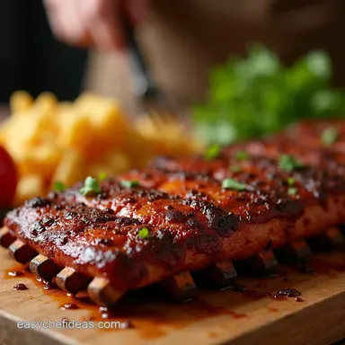 Bank Holiday Bliss Homemade Rib Rub Sweet Smoky Recipe Card