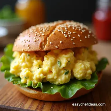 My Perfect Classic Egg Salad Sandwich Traditional Recipe No Green Ring Recipe Card