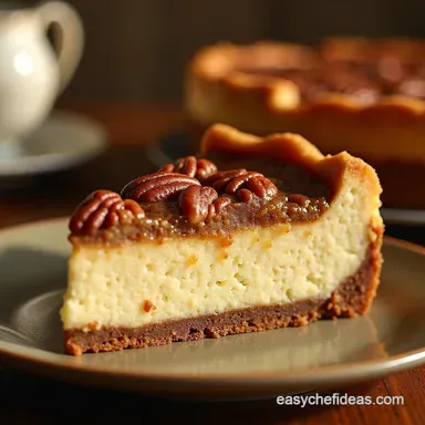 The Dukes Decadent Pecan Pie Cheesecake Recipe CrackFree Weekend Baking Recipe Card